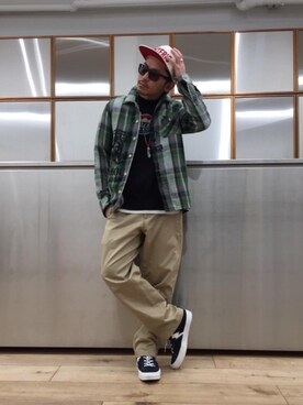 京都くんさん（メンズ・172cm）の冬コーディネート