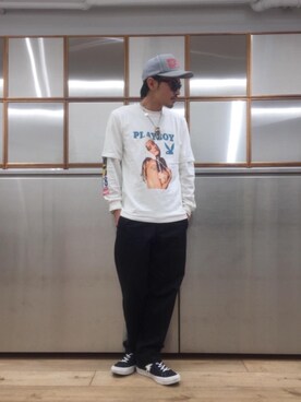 京都くんさん（メンズ・172cm）の冬コーディネート