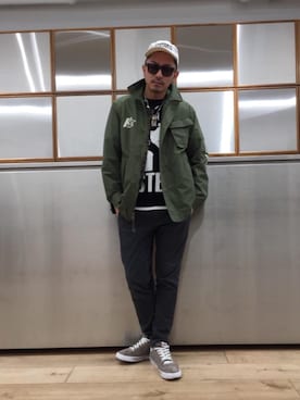 京都くんさん（メンズ・172cm）の冬コーディネート