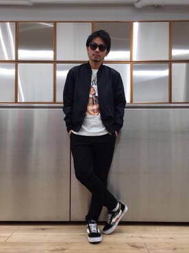 京都くんさん（メンズ・172cm）の冬コーディネート