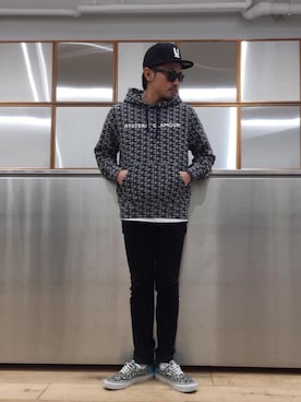 京都くんさん（メンズ・172cm）の春コーディネート