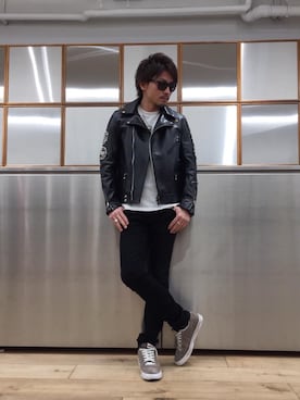 「サイクロン」｜京都くんさん（メンズ・172cm）の春コーディネート