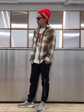 京都くんさん（メンズ・172cm）の春コーディネート