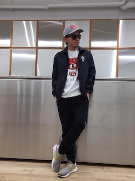 京都くんさん（メンズ・172cm）の春コーディネート