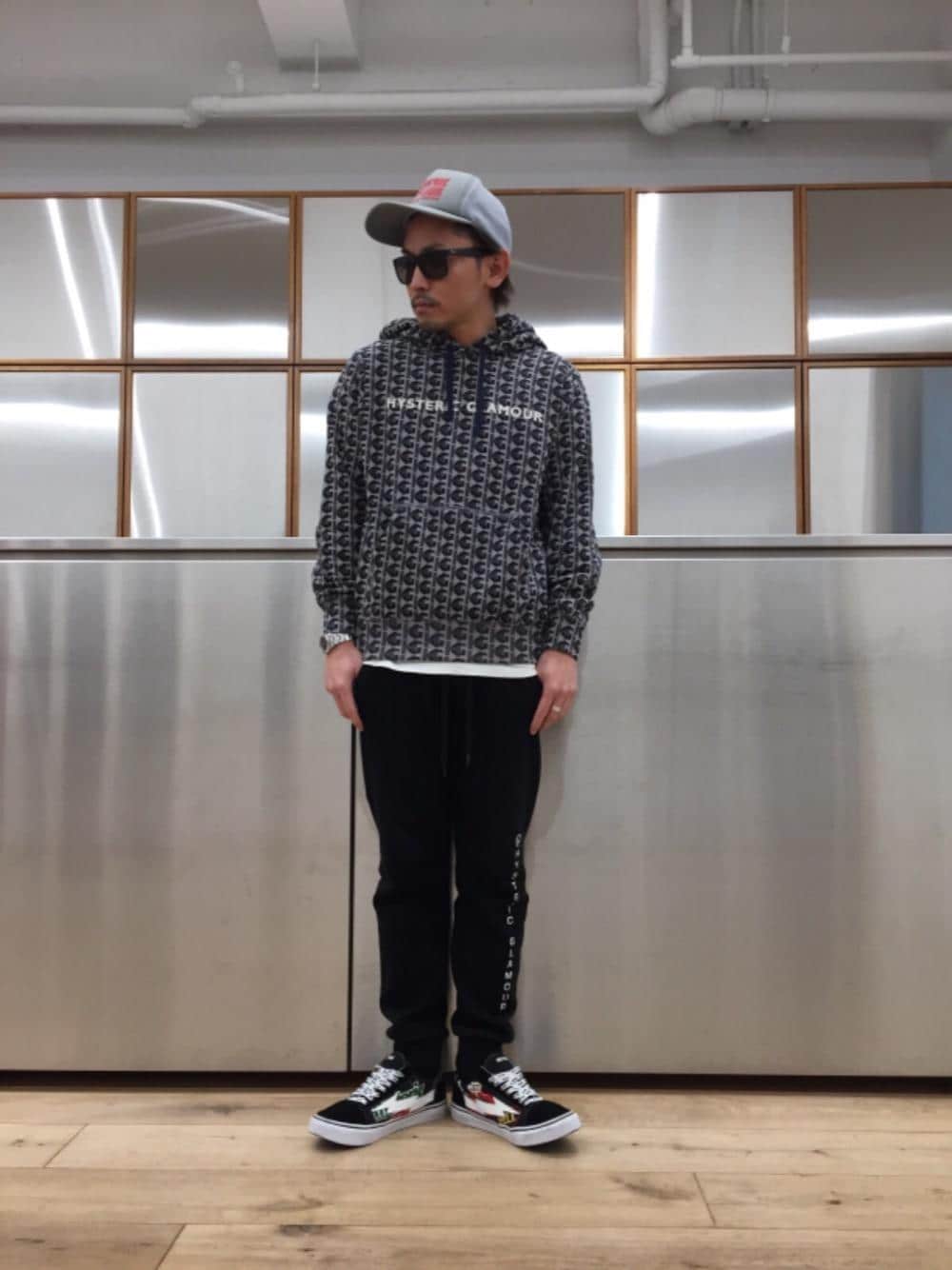 HYSTERIC GLAMOUR メンズ セットアップ HYSTERIC GLAMOUR HG MONOGRAM柄 セットアップ セットアップ | しょー
