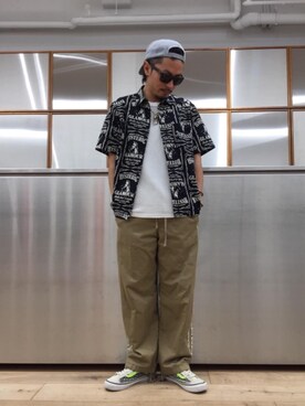 京都くんさん（メンズ・172cm）の春コーディネート