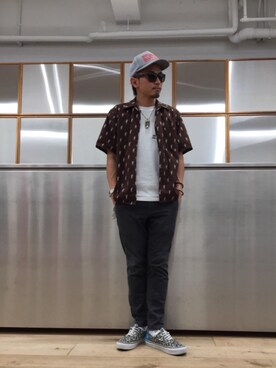 京都くんさん（メンズ・172cm）の夏コーディネート