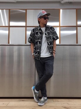 京都くんさん（メンズ・172cm）の夏コーディネート