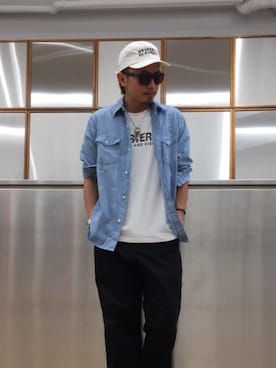 京都くんさん（メンズ・172cm）の夏コーディネート