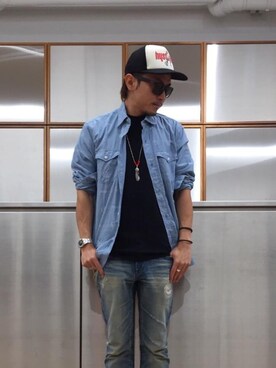 京都くんさん（メンズ・172cm）の夏コーディネート