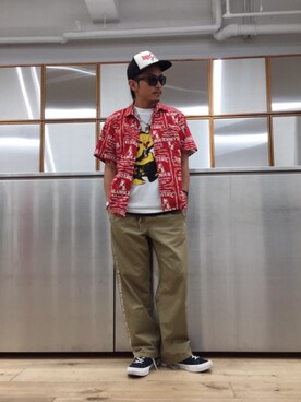 京都くんさん（メンズ・172cm）の夏コーディネート