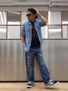 京都くんさん(メンズ・172cm)の夏コーディネート