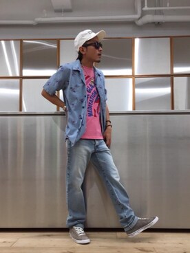 京都くんさん（メンズ・172cm）の夏コーディネート