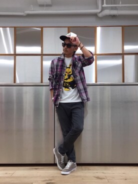 京都くんさん（メンズ・172cm）の夏コーディネート