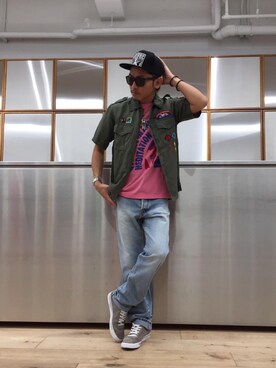 京都くんさん（メンズ・172cm）の夏コーディネート