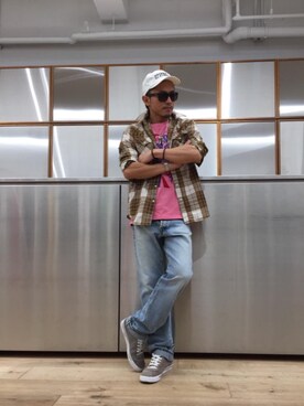 京都くんさん（メンズ・172cm）の夏コーディネート