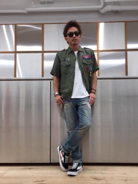 京都くんさん(メンズ・172cm)の夏コーディネート