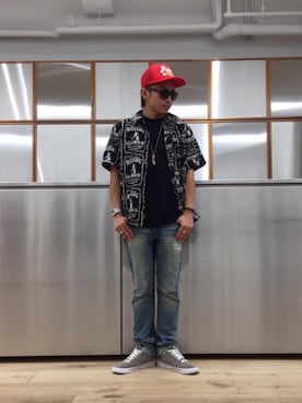 京都くんさん（メンズ・172cm）の夏コーディネート