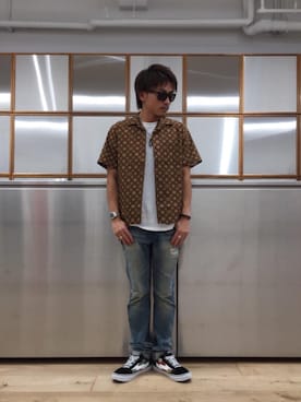 京都くんさん（メンズ・172cm）の夏コーディネート