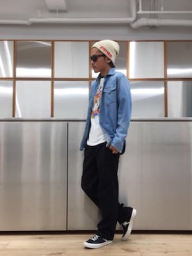 京都くんさん(メンズ・172cm)の夏コーディネート