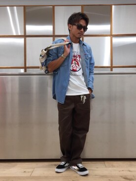 京都くんさん（メンズ・172cm）の夏コーディネート