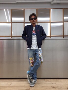 京都くんさん(メンズ・172cm)の秋コーディネート