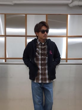 京都くんさん（メンズ・172cm）の秋コーディネート