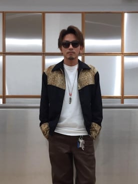 「レオパードコーデ」｜京都くんさん（メンズ・172cm）の秋コーディネート