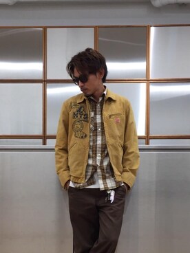 京都くんさん(メンズ・172cm)の秋コーディネート