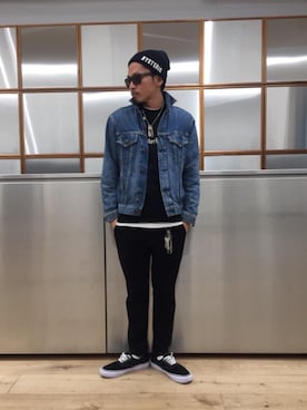 京都くんさん（メンズ・172cm）の秋コーディネート