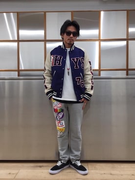 京都くんさん（メンズ・172cm）の秋コーディネート