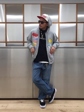 京都くんさん（メンズ・172cm）の秋コーディネート