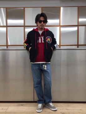 京都くんさん(メンズ・172cm)の秋コーディネート