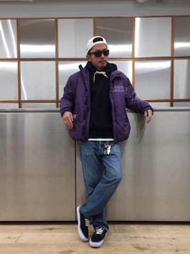「アイテム（ルームウェア/パジャマ）」を使った、京都くんさん（メンズ・172cm）の秋コーディネート