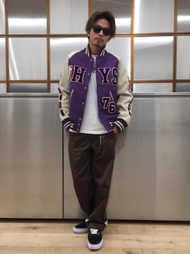 京都くんさん（メンズ・172cm）の秋コーディネート