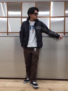 京都くんさん(メンズ・172cm)の秋コーディネート