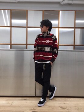 京都くんさん（メンズ・172cm）の冬コーディネート