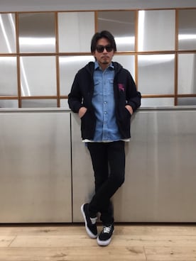 京都くんさん（メンズ・172cm）の冬コーディネート