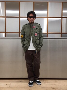 京都くんさん（メンズ・172cm）の冬コーディネート