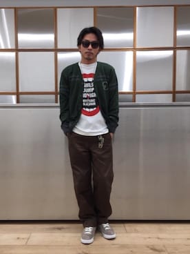 京都くんさん（メンズ・172cm）の冬コーディネート