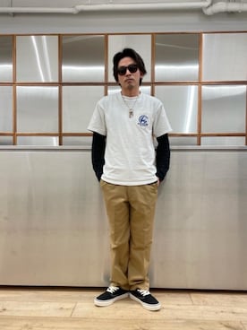 京都くんさん(メンズ・172cm)の春コーディネート