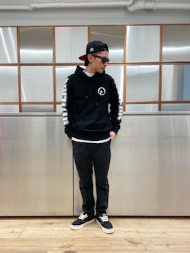 京都くんさん（メンズ・172cm）の春コーディネート