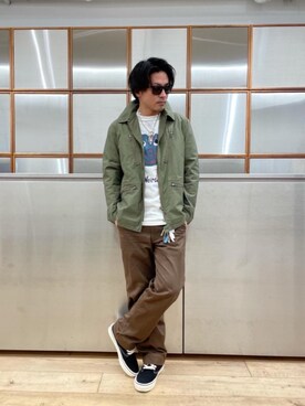 京都くんさん（メンズ・172cm）の春コーディネート