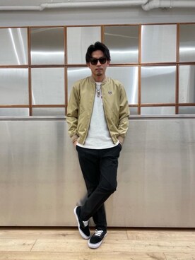 京都くんさん(メンズ・172cm)の春コーディネート