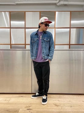 京都くんさん(メンズ・172cm)の春コーディネート