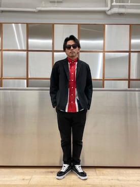 京都くんさん(メンズ・172cm)の春コーディネート