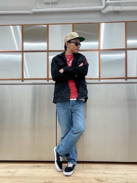 京都くんさん(メンズ・172cm)の春コーディネート