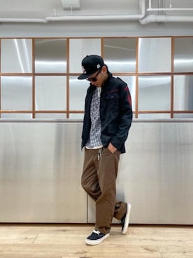 京都くんさん(メンズ・172cm)の春コーディネート