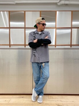 京都くんさん（メンズ・172cm）の春コーディネート