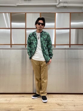 京都くんさん（メンズ・172cm）の春コーディネート